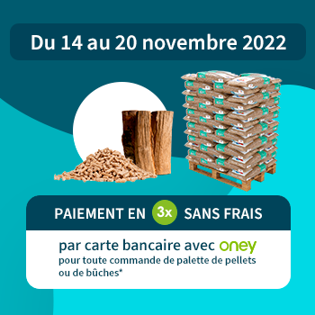 Du 14 au 20 novembre, profitez du 3x sans frais avec oney